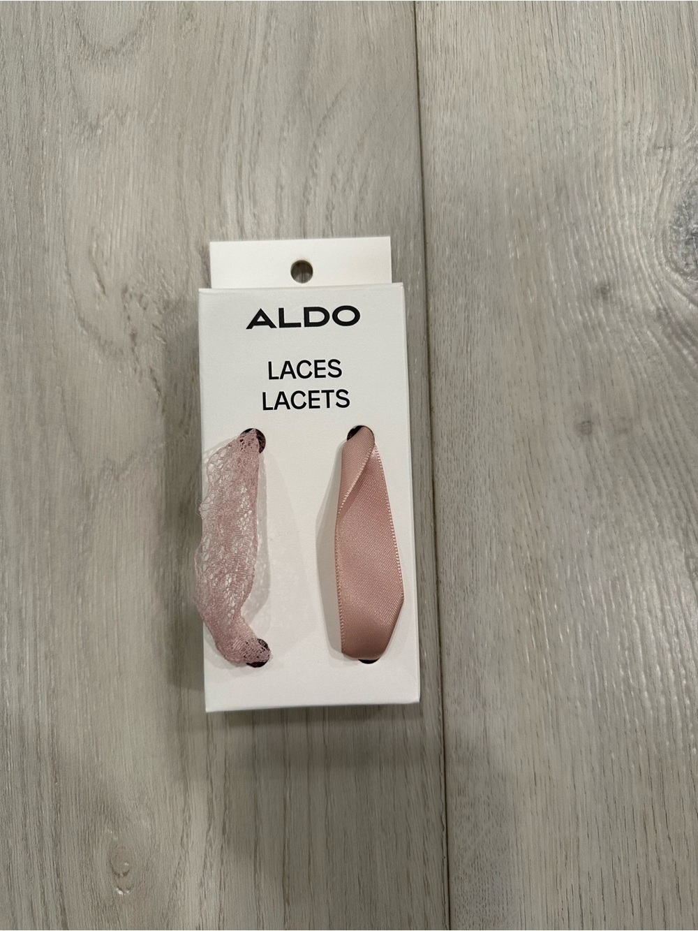 Aldo Pink Decorative Laces